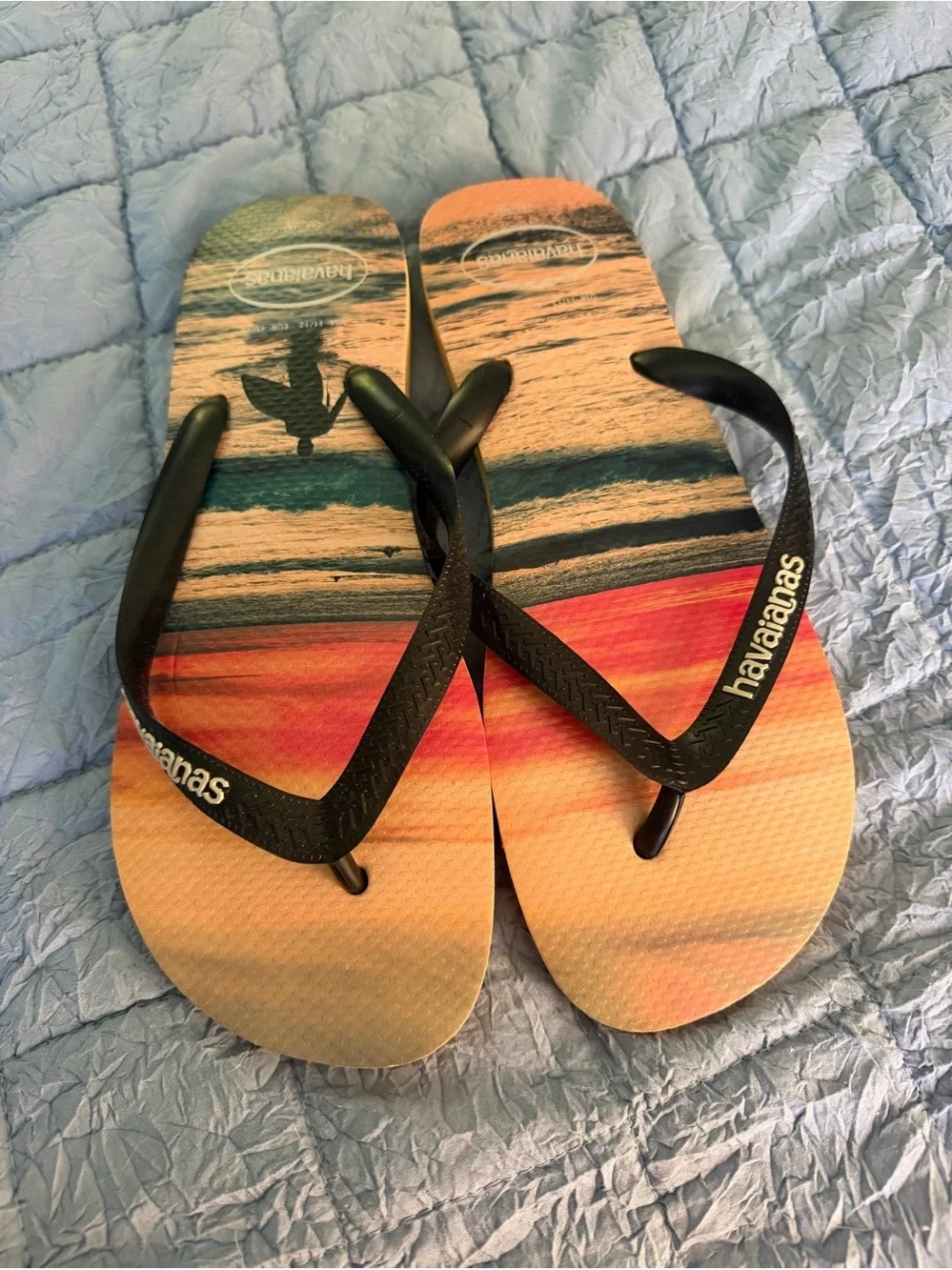Havaianas Sunset Stripe Flip Flops NWOT Men’s 11/12